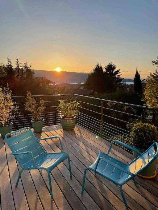 Maison De Vacances 220M2 Vue Lac Et Chateau Menthon-Saint-Bernard Exterior photo